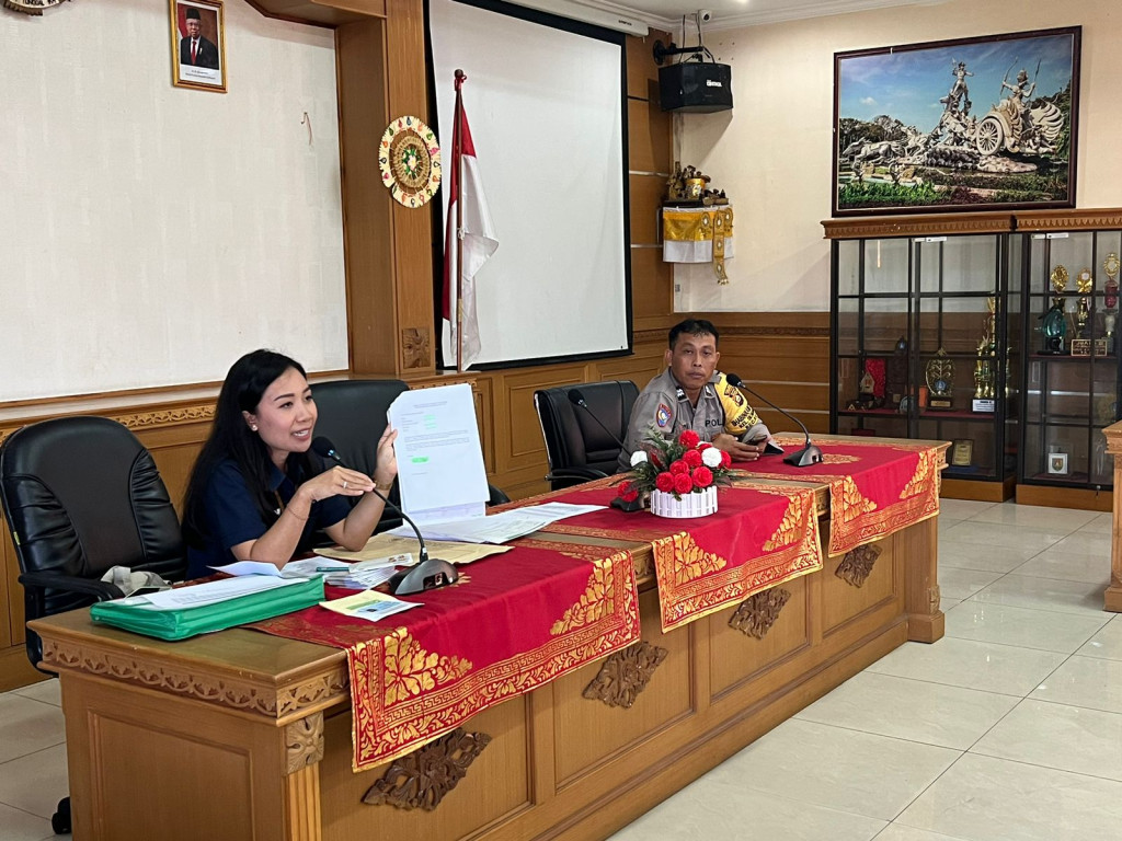Audensi Paskibra Kecamatan Kuta Tahun 2023